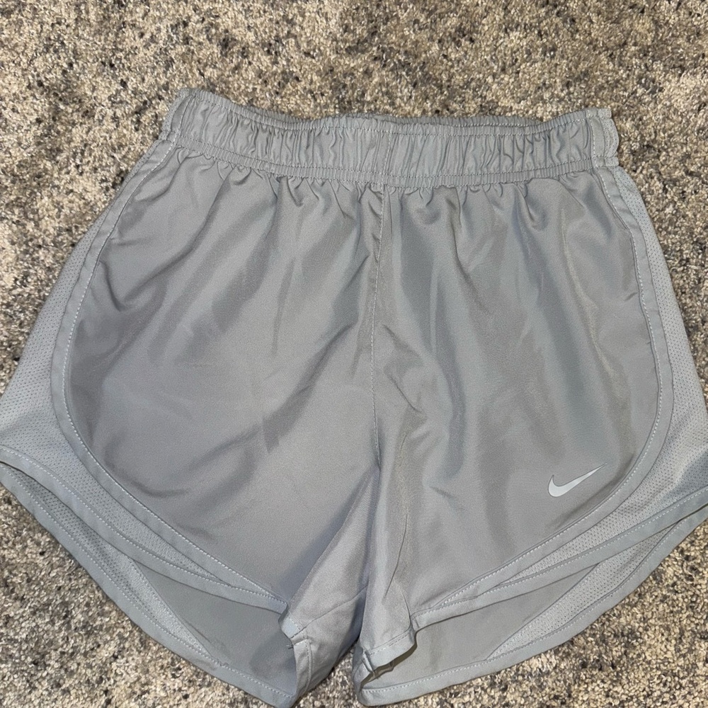 Nike Women's Silver Gray Athletic Shorts